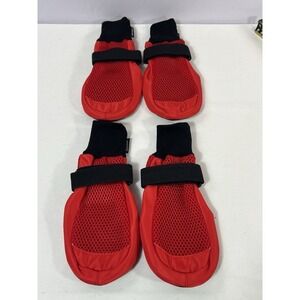 Dog Boots Breathable Protect Paws Soft Nonslip Soles Set of 4 Size X-L